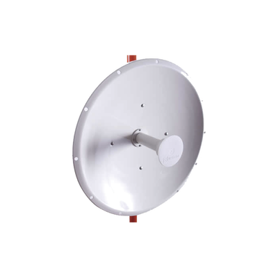 Antena Direccional de 2 ft, 4.9-6.2 GHz, Ganancia 30 dBi con SLANT de 45 ° y 90 °, Incluye Jumpers con conector N-Macho a RSMA, montaje incluido.