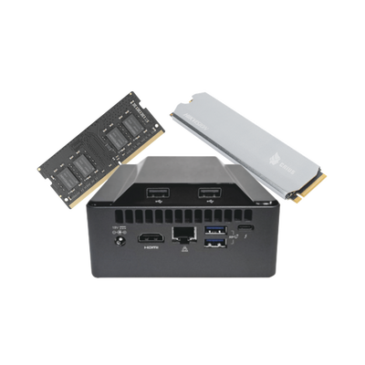 Intel Nuc Kit / Estación de Trabajo Básica / Core i3 / 10 Generación / RAM 16GB / SSD 256GB