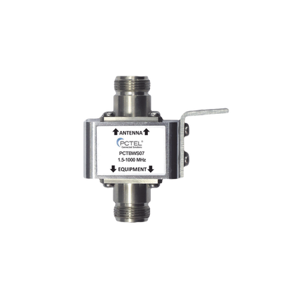 Protector Coaxial con ceja frontal, conectores N hembra