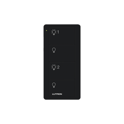 Control remoto PICO inalámbrico con 4 botones encender/apagar grupo/escenas, complemente con un atenuador o switch on/off