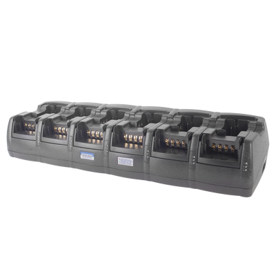 Multicargador de 12 cavidades del cargador para radios Icom ICF3003/4003 para baterías de Li-Ion BP265, TXBP265, PPBP265