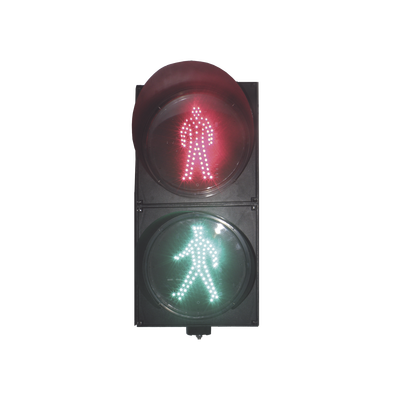 Semáforo Peatonal Indicador Alto / Siga estático / Diámetro 20 Cms.