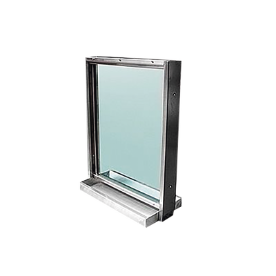 Ventana Blindada Nivel IV / Con Charola Pasa-Documentos / 45mm / 80cm x 60cm.