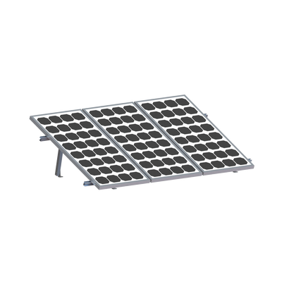 Montaje para Panel Solar, riel 2200mm para Módulos con espesor de 35mm o 40mm, Velocidad de Viento Max. 136km/h
