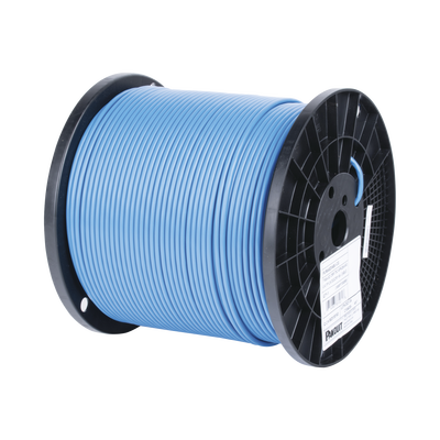 Bobina de Cable UTP de 4 Pares MaTriX, Cat6A de Diámetro Reducido, 26 AWG, CMR (Riser), Color Azul, 305m