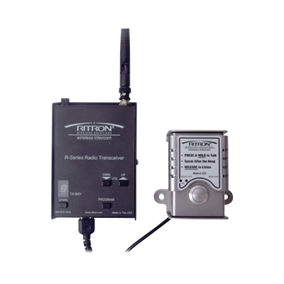 DOORCOM Portero Inalámbrico, Hasta 2 KM, UHF 450-470 Mhz