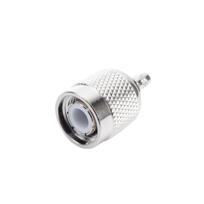 Conector TNC Macho de Anillo plegable para cables RG-174/U, BELDEN 8216.