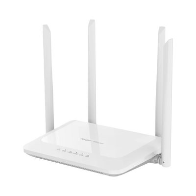 Home Router Inalambrico Wi-Fi5 Doble Banda, 1 Puerto Wan 10/100 y 3 Puertos Lan 10/100 Hasta 1,200 Mbps