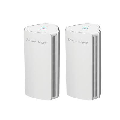 (2PACK) Home Router inalámbrico MESH WI-FI 6 2x2 doble banda 1 puerto WAN Gigabit y 2 puertos LAN Gigabit