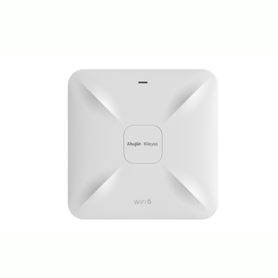 Punto de Acceso Wi-Fi 6 para Interior, se Instala en Techo o Pared, hasta 512 Usuarios y 1.7 Gbps, Doble Banda 802.11ax MU-MIMO 2x2