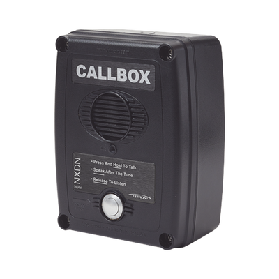 Callbox Digital NXDN, Intercomunicador Inalámbrico Vía Radio VHF 150-165MHZ, Serie XD en Color Negro