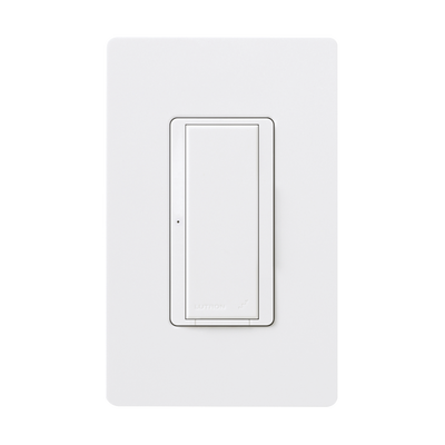 (RadioRA2) Interruptor Inteligente On/Off, requiere cable neutro. 8A, /120V, compatible con RA2Select y RR3.