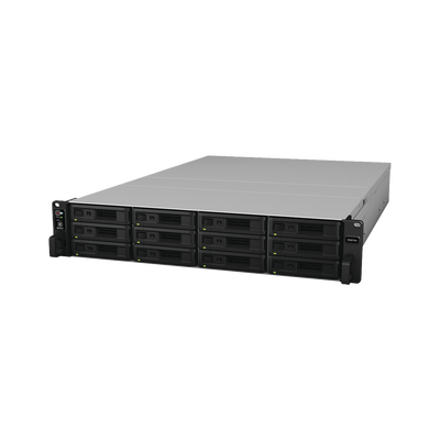 RackStation RS3618xs | Almacenamiento Empresarial | CPU Intel Xeon D-1521 | 12 Bahías | Escalable a 36 Bahías | 8GB DDR4 ECC | 10GbE | Compatibilidad con Virtualización .