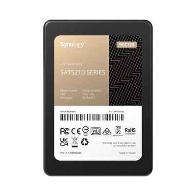 960 GB SSD , diseñada para Synology NAS