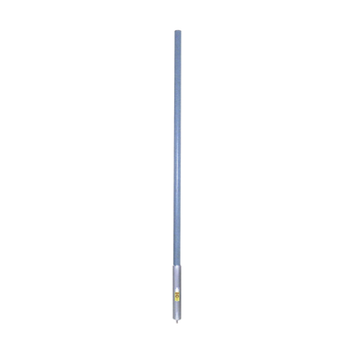 Antena Colineal "Aurora", Omni de Fibra de Vidrio para Base, 380-400 MHz, 6 dB, 500 Watt, Conector DIN 7-16 Hembra, Inclinación Opcional "Tilt" de 0, 3, o 6 Grados.