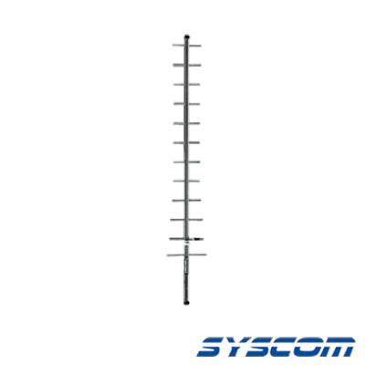 Antena Base, Direccional, rango de frecuencia 824 - 896 MHz (Yagi 12 elementos).