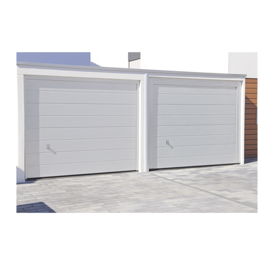Sección para puerta de Garage / Lisa / Color blanco / Para GARAGE167 / Estilo Americana.