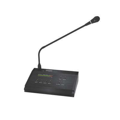 Micrófono a Distancia de 4 Zonas para Sistema de Voceo SF4240MP │ No compatible con SF4240UC o SF2240UC