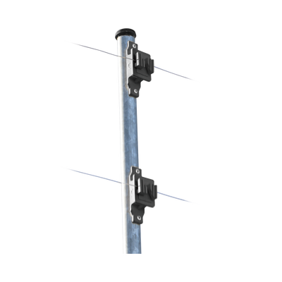 Aislador de Paso reforzado para cercos eléctricos, resistente al clima extremoso