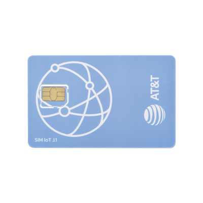 SIM AT&T IoT para RADIO, Cobertura México/USA/Canadá, 1GB MENSUAL, Servicio por 1 Año, ACTIVACIÓN AUTOMATICA POR PANEL (SIN HUMANOS)