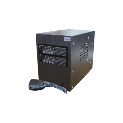 Repetidor UHF con IC-F221SM en 440-490 MHz, 8 canales y MDC-1200.