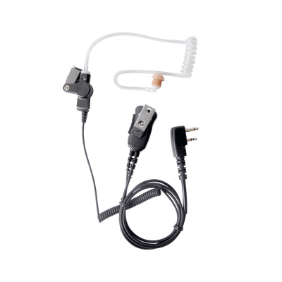 MICRÓFONO DE SOLAPA CON AUDÍFONO DISCRETO P/ ICOM IC-F3G/ IC-F4G/ IC-F3GS/ IC-F4GS/ ICF-3GT/ ICF-4GT/ ICF-4021.