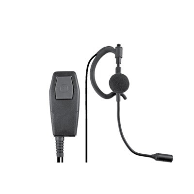 Micrófono (Mini Boom) con audífono. Para radios Comerciales KENWOOD, Serie 400.