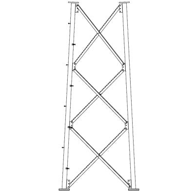 Sección 9 Intermedia para Torre Autosoportada línea SSV (Código de Fábrica: 9NH)