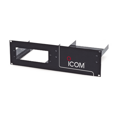 Montaje para rack de 19 " para Repetidor Icom UR-FR con Duplexer SYSCOM y Fuente SS18.