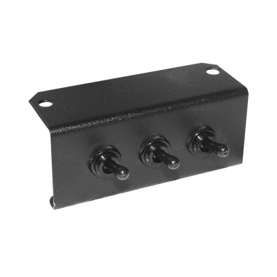 Panel frontal de 3 interruptores