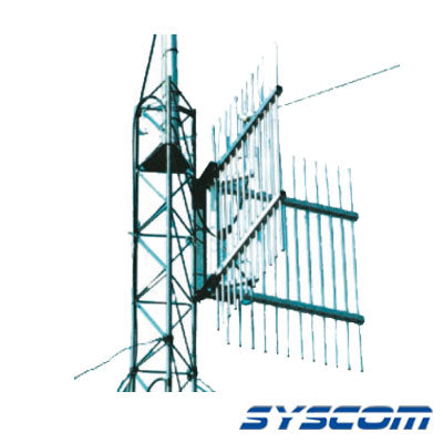 Antena Base UHF, Direccional, Rango de Frecuencia 450 - 470 MHz.