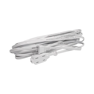 Extensión Eléctrica Doméstica de 5 metros / 127 V CA 8 A Máximo / Color Blanco.