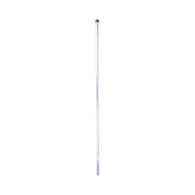 Poste de Esquina para Cerca Electrificada. Tubo Galva. de 1.4m, cal. 18 de 1" Diam. (Sin pintar). Ideal para 6 Aisladores