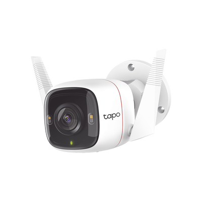 Cámara IP 4 Megapixel (2K) / Lente 3.18 mm / Wi-Fi / 30 mts IR / Exterior IP66 / Audio Bidireccional / Micro SD hasta 256 GB / Compatible con Google y Alexa
