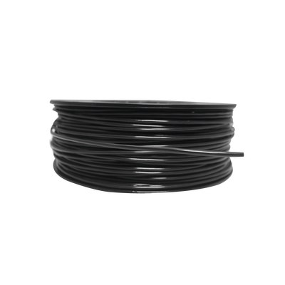 Bobina de 152 Metros de Cable Detector de Calor | Temperatura Fija 185° | Recubrimiento de Nylon Negro Para Aplicaciones en Exterior | Con Guía Acerada