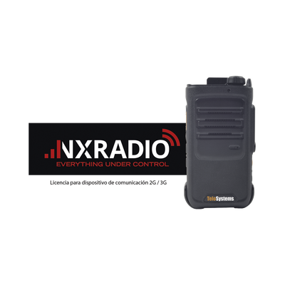 Kit de Radio TE390V2 y Licencia NXRADIOTERMINAL Anual (No incluye SIM)