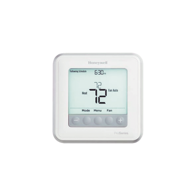 Termostato programable T6 Pro de 2 etapas de calor de calor/1 frío o sistemas convencionales de 1 calor/1 frío