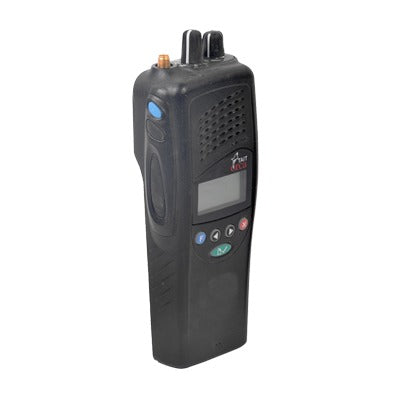 Radio TAIT 400-470MHZ MPT1327 4W incluye antena, batería y cargador.