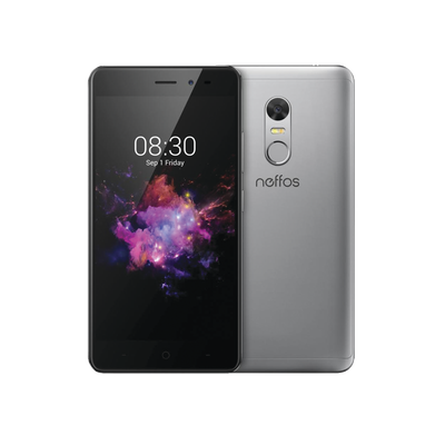 Neffos X1 Max pantalla 5.5'', 1920x1080 Pixeles, Android 6.0, cámara trasera de 13 MP, 3 GB de RAM y 32 GB memoria interna, color Negro/Gris