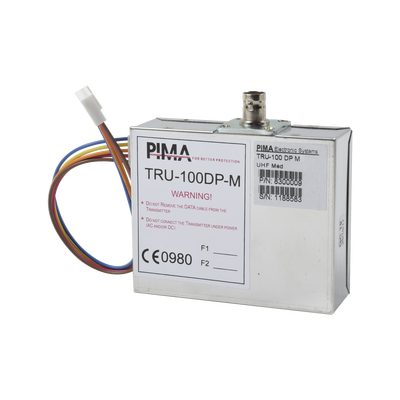 Comunicador Radio UHF para paneles de Alarma hasta 30Kms de Alcance. Frecuencia de 435 - 470 MHz. Compatible con Paneles de Alarma Serie Hunter e interfaces SAT9PID y SAT8. Potencia de 2.5W.