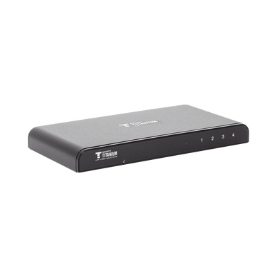 Divisor (Splitter) HDMI 4K de 1 Entrada a 4 Salidas (Simultaneas) / Soporta 4K×2K / Soporta hasta 4 equipos con conexión en Cascada / HDMI 3D / HDR / HDMI 1.4 / HDCP 1.4 / Audio PCM / Longitud del cable de entrada ≤30m y salida ≤25m.