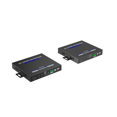 KIT EXTENSOR HDMI 4K@60HZ sobre IP GIGABIT / IPCOLOR / 100m en Conexión Uno a Uno / Salida Loop / IR Bi-Direccional / RS232 / ARC / CERO LATENCIA / Soporta conexión Uno a Muchos/Switch en Cascada