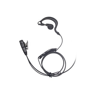 Micrófono de Solapa con Audífono Ajustable al oído. Para.  NXRADIO TE-390, HYT TC610P/TC780