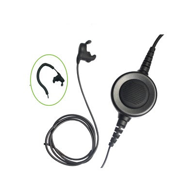 Micrófono audífono interconstruido en auricular con PTT grande para Radios XPR6500/XPR6550/DGP4150/DGP6150