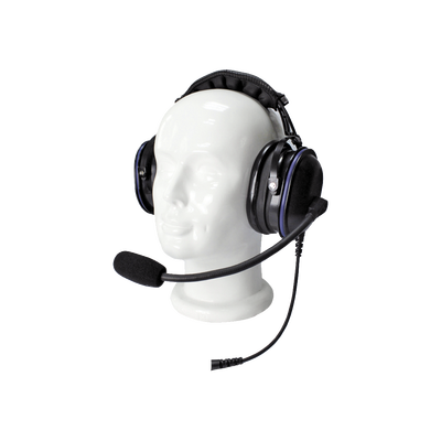 Auriculares de diadema de uso rudo sobre la cabeza para radios GP300/P1225/PRO3150/MAG ONE/EP450/DEP450
