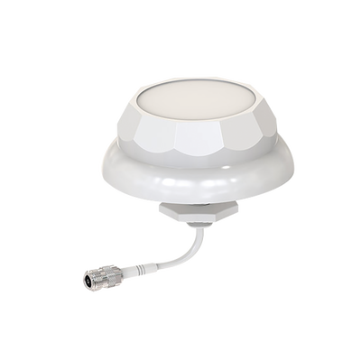 Antena tipo domo, frecuencia (2.4 GHz) , ganancia de 3 dBi, conector N-hembra, perfecto para oficina o edificio