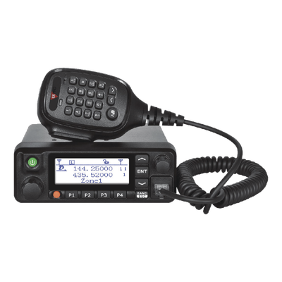 Radio Móvil Digital DMR Doble Banda 136-174 MHz en VHF y 400-480 MHz en UHF, Decodifica DTMF en Pantalla, Ideal para Radiobase