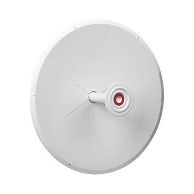 Antena direccional para C5x, B5X, B6X y C6X Doble polaridad 45 ° y 90 °, 4.9 - 6.5 GHz, 2 ft, Ganancia de 30 dBi, Montaje incluido