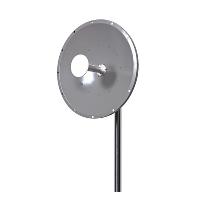 Antena direccional de 2 ft, 5.1 - 5.8 GHz, Ganancia 30 dBi, Conectores N-hembra, Montaje y Jumper incluidos