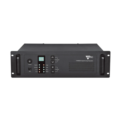 Repetidor UHF 450-490 MHz, 40W, protocolo DMR para doble llamada